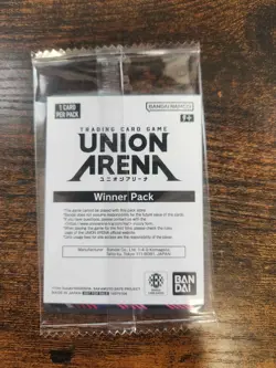 Taro Sakamoto Winner Promo UEPR/SMD-1-022 Union Arena Card English Sealed - Image 2