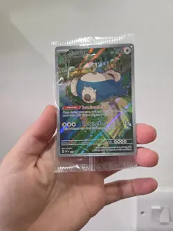 Snorlax SVP051 Sealed Scarlet Violet 151 Illustration Rare Promo Pokemon Card - Image 2