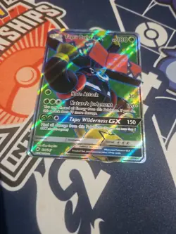 Pokemon TCG Tapu Bulu GX Burning Shadows 130/147 Holo Full Art Ultra Rare - Image 4