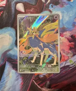 Zacian 100/094 Me02: Phantasmal Flames Holo - Image 1