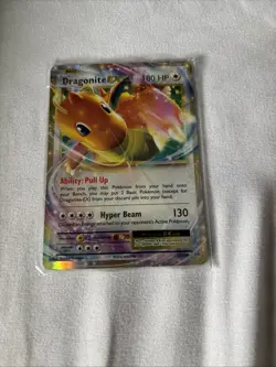 Pokemon TCG Dragonite EX Evolutions Holo Card 72/108 Rare Mint Condition 2016 - Image 2