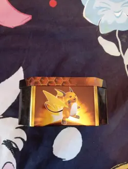 Pokemon Hidden Fates Raichu Tin Empty No Cards Or Packs - Image 4