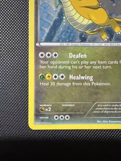 Pokemon TCG Dragonite 83/116 Plasma Freeze Holo Rare Cosmos Holo 2013 LP+ - Image 2