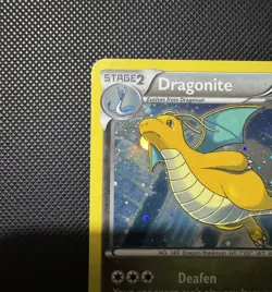 Pokemon TCG Dragonite 83/116 Plasma Freeze Holo Rare Cosmos Holo 2013 LP+ - Image 5