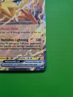 Pokemon TCG Zapdos EX Holo Double Rare Card 145/165 Scarlet Violet-151 - Image 4
