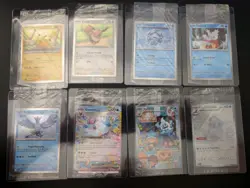 Pokemon TCG -2025 Winter Holiday Calendar 8 Snowflake Stamped Promo Set Sealed - Image 1
