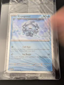 Pokemon TCG -2025 Winter Holiday Calendar 8 Snowflake Stamped Promo Set Sealed - Image 4