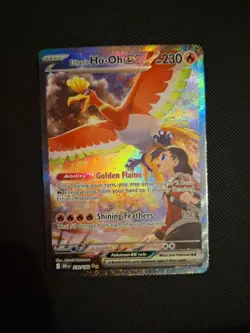 Ethan's Ho-Oh ex 230/182 Sv10: Destined Rivals Holo - Image 1