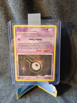 Unown Q 49/100 Majestic Dawn Regular Uncommon 2008 Pokemon TCG Card - Image 3