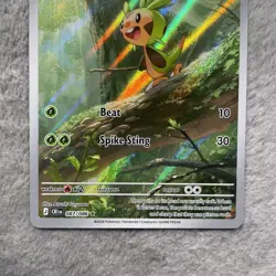 Chespin 087/086 Illustration Rare IR Pokemon Chaos Rising NM - Image 3