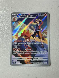 Pokemon Ethan's Magcargo 222/217 ME: Ascended Heroes IR Illustration Rare - Image 1