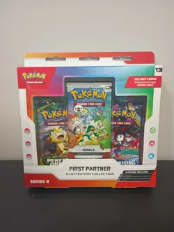 Pokemon First Partner Illustration Collection Series 2 New and Sealed - Image 1