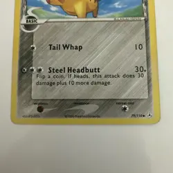 Pokemon TCG Pikachu EX Holon Phantoms 79/110 Regular Common Non Holo - NM/LP - Image 3