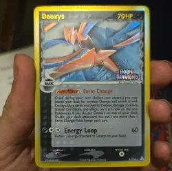 Deoxys Delta Species Attack Forme 3/110 EX Holon Phantoms Reverse Holo - Image 3