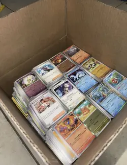 3000 Pokemon Card Bulk Lot Common Uncommon Authentic with foils holographics - Image 1