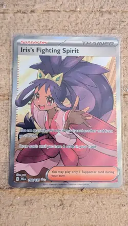 Pokemon TCG Iris's Fighting Spirit Journey Together Full Art Card 180/159 - Image 1