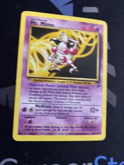 Mr. Mime 27/130 Non-Holo Rare Base Set 2 Pokemon Card **rare** Very Good Cond - Image 4