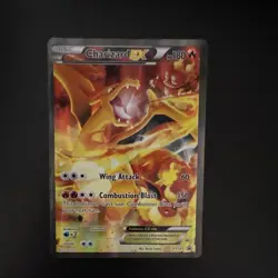 Pokemon TCG Charizard EX XY121 XY Promo Holo Basic HP 180 English EX - Image 1
