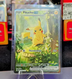 💹 Pokemon TCG Pikachu EX SIR Ascended Heroes Full Art Holo 276/217 Treekachu NM - Image 1