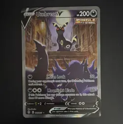 Umbreon V 189/203 Evolving Skies SWSH07 Alt Full Art Holo Ultra Rare EN - Image 1