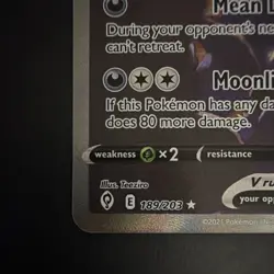 Umbreon V 189/203 Evolving Skies SWSH07 Alt Full Art Holo Ultra Rare EN - Image 5