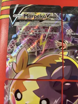 Pokemon Morpeko V-Union 4 Card Set SWSH287 SWSH288 SWSH289 SWSH290 Promo NM/Mint - Image 2
