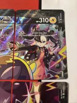 Pokemon Morpeko V-Union 4 Card Set SWSH287 SWSH288 SWSH289 SWSH290 Promo NM/Mint - Image 3