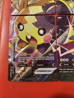 Pokemon Morpeko V-Union 4 Card Set SWSH287 SWSH288 SWSH289 SWSH290 Promo NM/Mint - Image 4