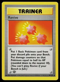 Pokemon Card - Revive Base Set Shadowless 89/102 1st Edition Uncommon - Image 1