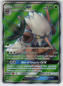 Shiftry GX 152/168 Ultra Rare Celestial Storm Pokemon Holo Near Mint - Image 1