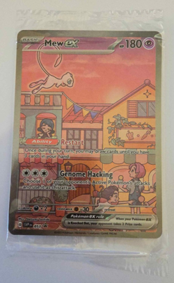 Mew EX SVP 053 Pokemon TCG Scarlet Violet 151 UPC Sealed Black Star Promo - Image 1