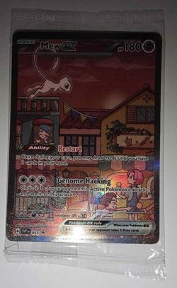 Mew EX SVP 053 Pokemon TCG Scarlet Violet 151 UPC Sealed Black Star Promo - Image 2