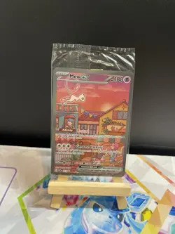 Mew EX SVP 053 Pokemon TCG Scarlet Violet 151 UPC Sealed Black Star Promo - Image 1