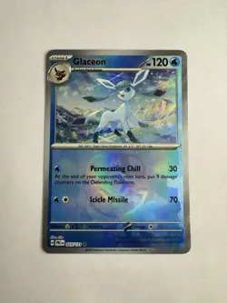 Glaceon (Master Ball Pattern) 025/131 Sv: Prismatic Evolutions Holo - Image 1