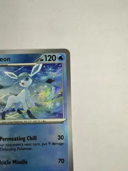 Glaceon (Master Ball Pattern) 025/131 Sv: Prismatic Evolutions Holo - Image 3