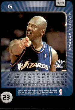 2003-04 Upper Deck Victory #100 Michael Jordan F5 - Image 2