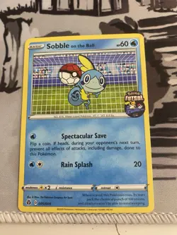 The Pokemon Company Sobble on the Ball 005/005 Promo Card 2020 English - Image 4