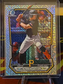 Bowman 2026 Chrome Konnor Griffin Mojo Refractor SP #BCP-92 🔥 Pirates - Image 1