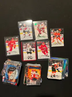 100+ CARD LOT OF ALL 25-26 UPPER DECK SERIES 1,2& EXT, YG’S, STARS, INSERTS!! - Image 1