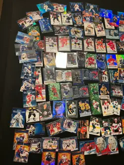 100+ CARD LOT OF ALL 25-26 UPPER DECK SERIES 1,2& EXT, YG’S, STARS, INSERTS!! - Image 3