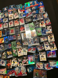 100+ CARD LOT OF ALL 25-26 UPPER DECK SERIES 1,2& EXT, YG’S, STARS, INSERTS!! - Image 5