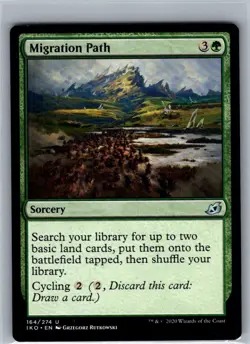 MIGRATION PATH 164 UNCOMMON IKORIA: LAIR OF BEHEMOTHS MAGIC: THE GATHERING NM - Image 1
