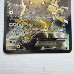 Pokemon Pikachu EX XY124 Black Star Promo 2016 Generations Holo Full Art Card - Image 4