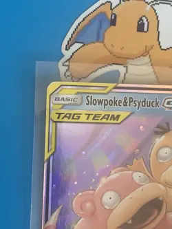 Unified Minds Pokemon TCG Slowpoke Psyduck GX Ultra Rare Card 35/236 - Image 2