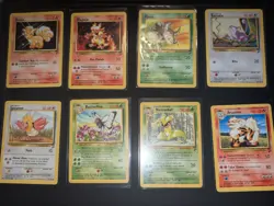 Pokemon Base Set 2 Common Trading Cards Bundle - Image 1