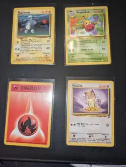 Pokemon Base Set 2 Common Trading Cards Bundle - Image 3