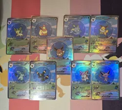 Pokemon Custom Eeveelution Bubble Cards *Fan Art* - Image 1
