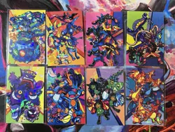 Pokemon fan art collection over 250 cards (Gengar, Pikachu, Charizard, Mewtwo) - Image 5