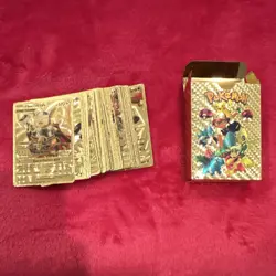 Pokemon Fan Art gold Cards bundle - Image 1