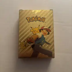 Pokemon Gold Foil Box Set of Fan Art Cards. Opened - Image 4